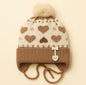 Baby Woolen Cap Hearts