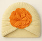 Baby Turban Knitted Woolen Cap Flower