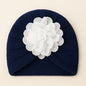 Baby Turban Knitted Woolen Cap Flower